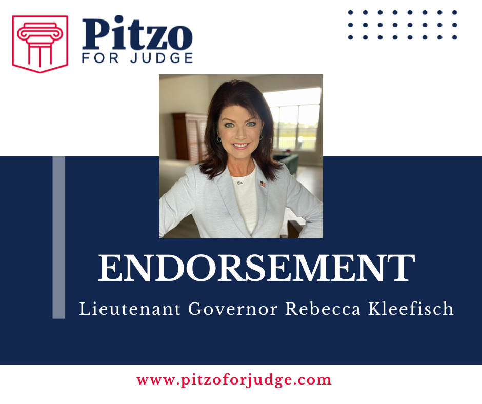 Featured image for “Former Lieutenant Governor Rebecca Kleefisch Endorses Jack Pitzo’s Judicial Campaign”
